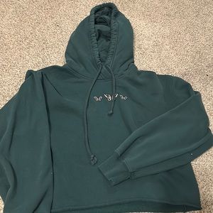 Hollister cropped sweatshirt. Size Medium. Like new